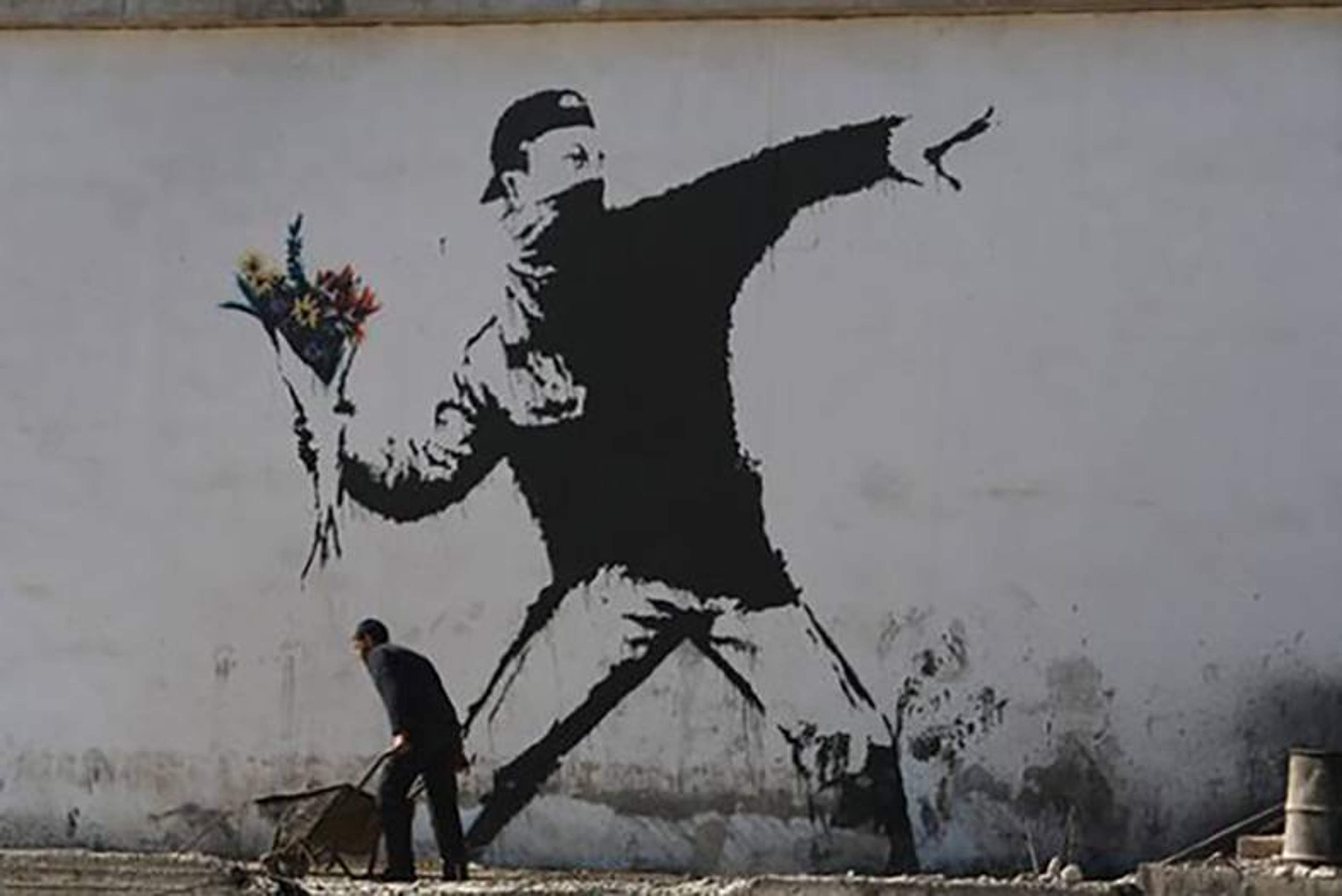Flower Thrower by Banksy - © (CC) BY-SA 2.0