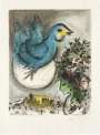 Marc Chagall: Oiseau Bleu - Signed Print