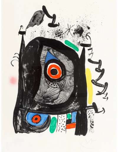 Joan Miró: Le Pelerin De Compostelle - Signed Print