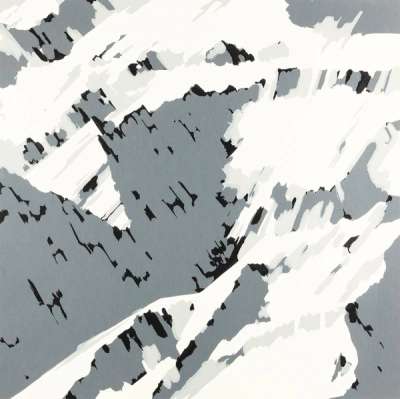 Gerhard Richter: Schweizer Alpen II -B2 - Signed Print
