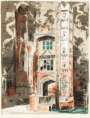 John Piper: Oxburgh Hall, Norfolk - Signed Print
