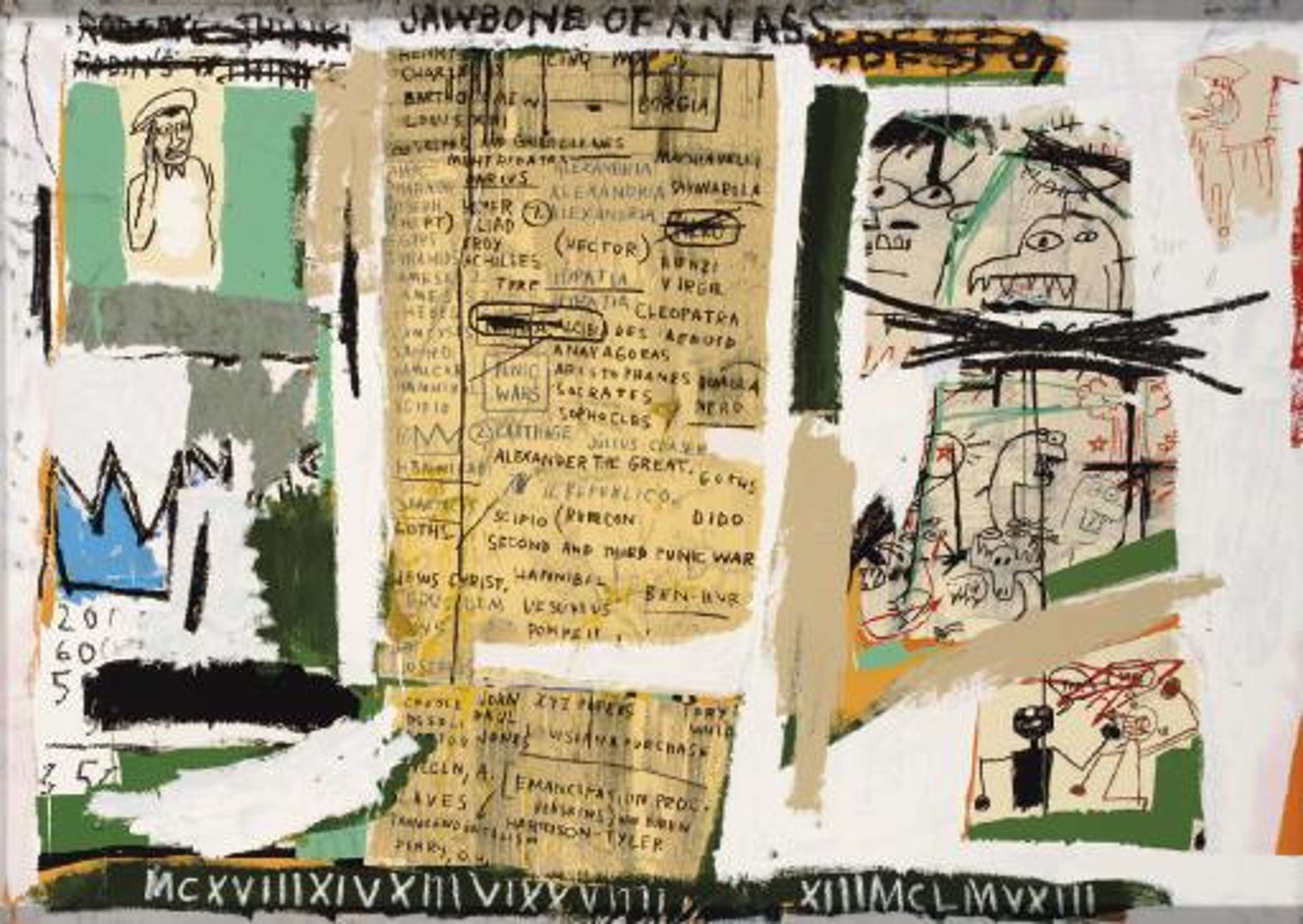 Jean-Michel Basquiat's Fusion of Words and Imagery