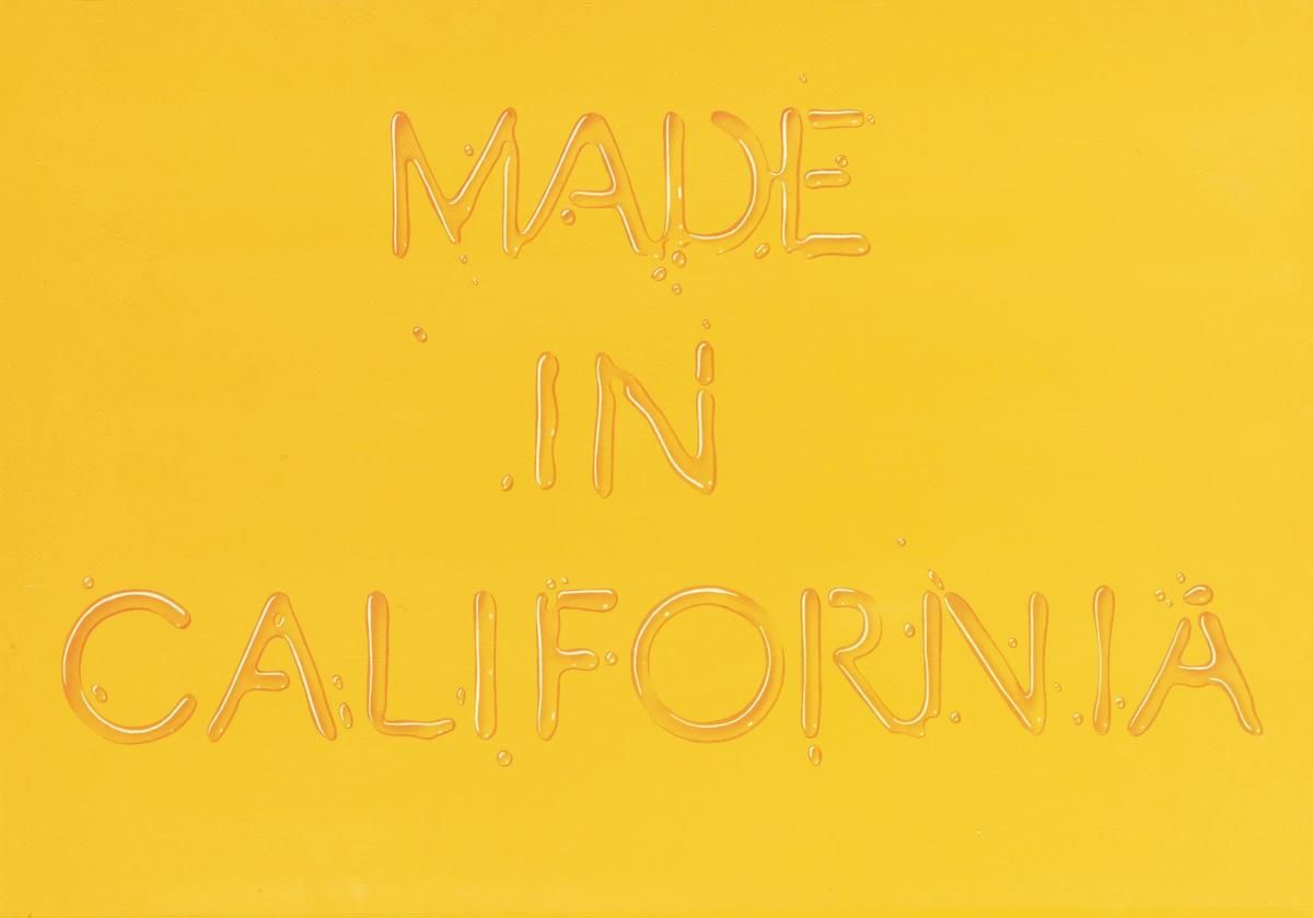 Ed Ruscha Made In California (Signed Print) 1971 | MyArtBroker