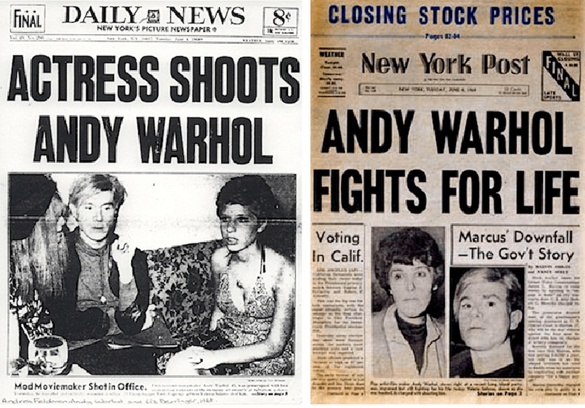 Daily News and New York Post, 4 June 1968 - MyArtBroker