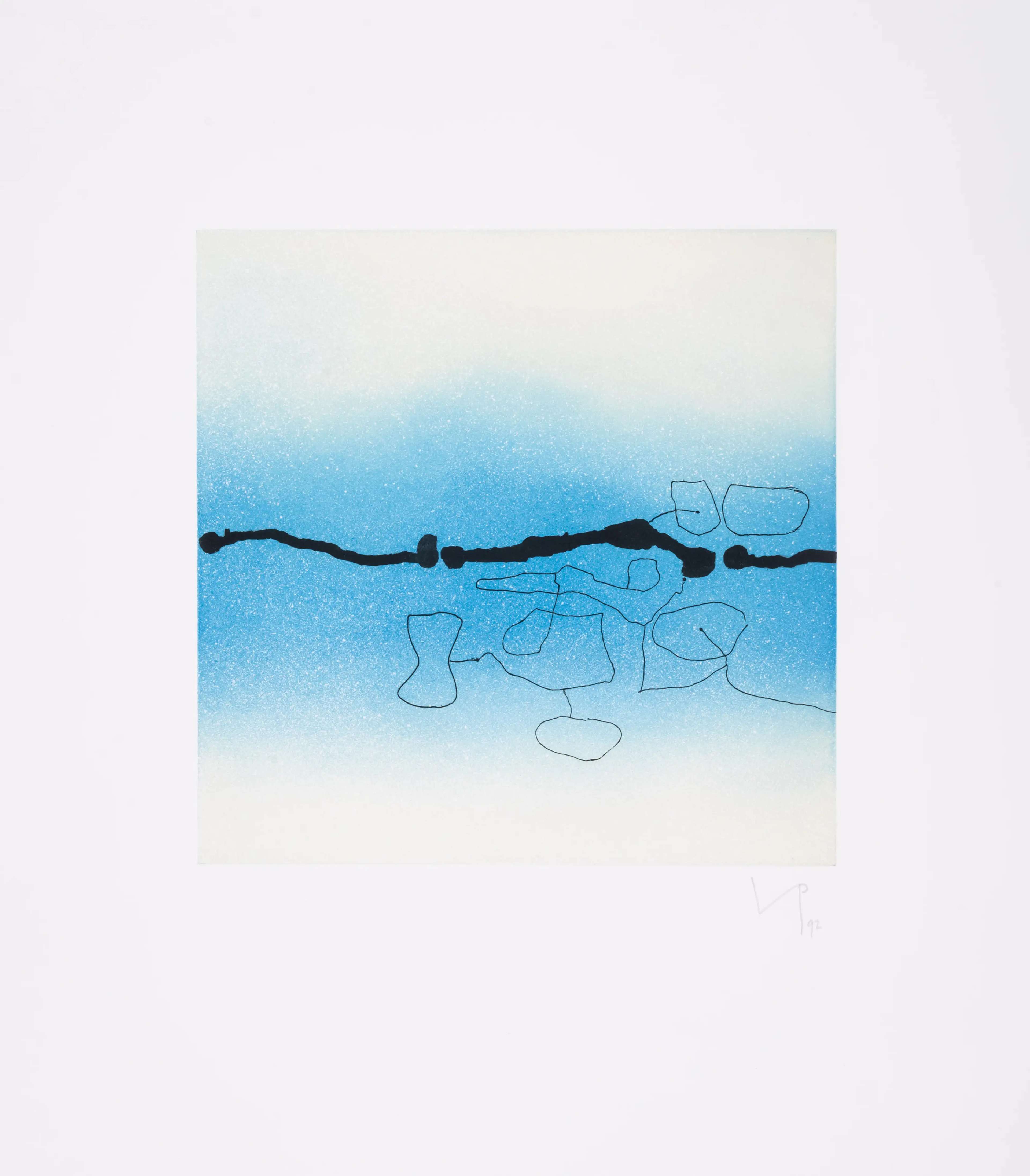 Images On The Wall H - Signed Print by Victor Pasmore 1992 - MyArtBroker