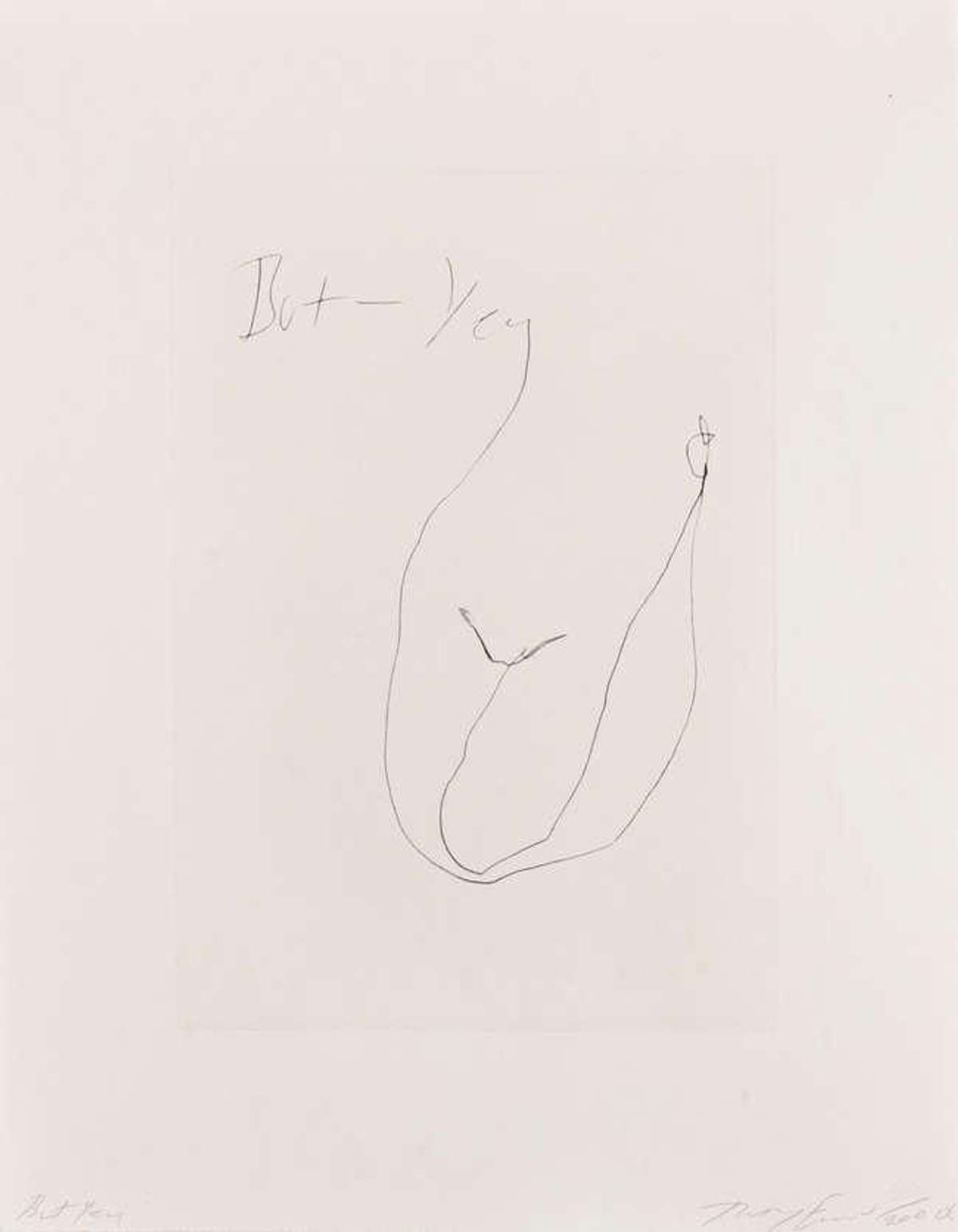 But Yeh Signed Print by Tracey Emin | MyArtBroker