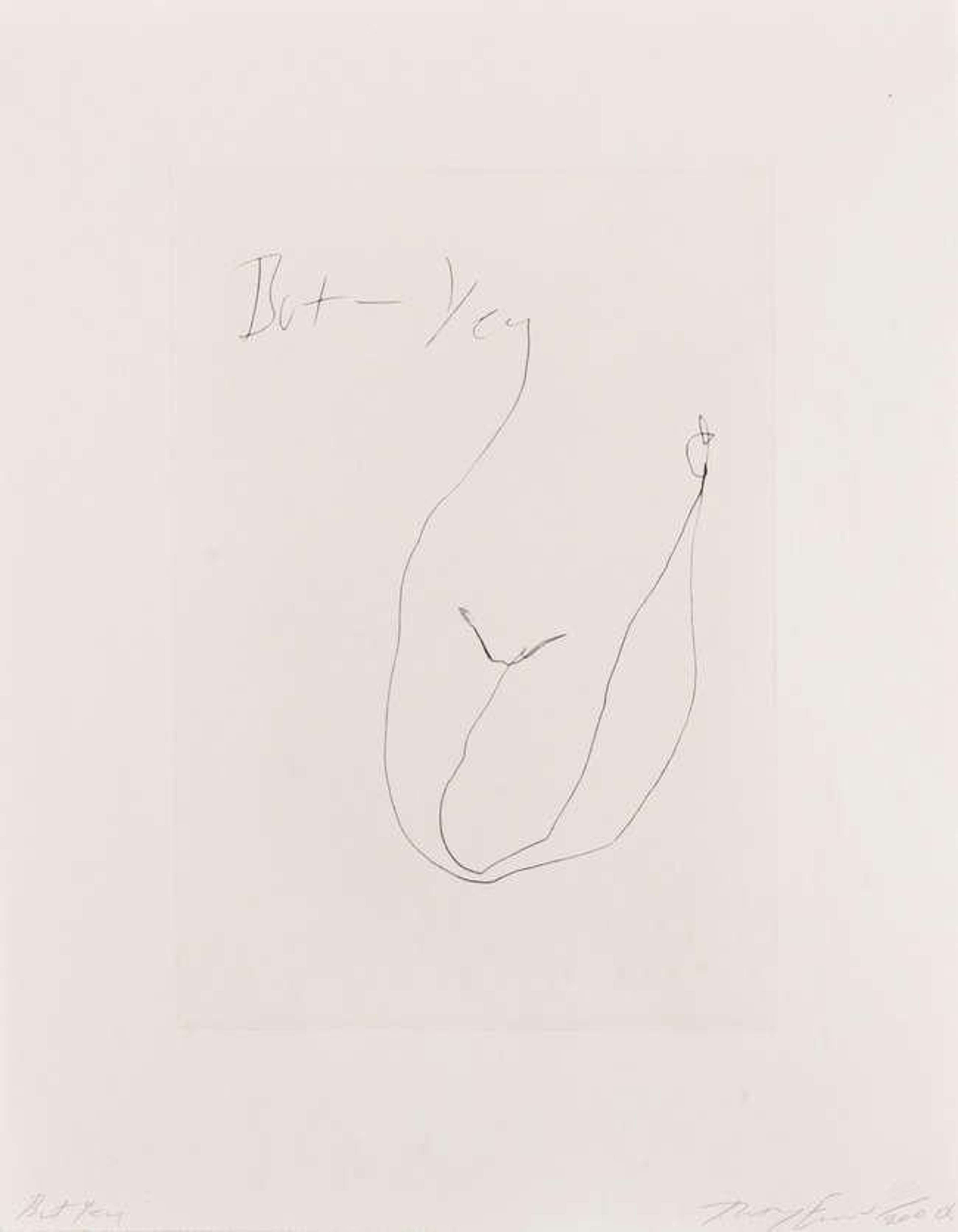 But Yeh - Signed Print by Tracey Emin 2005 - MyArtBroker