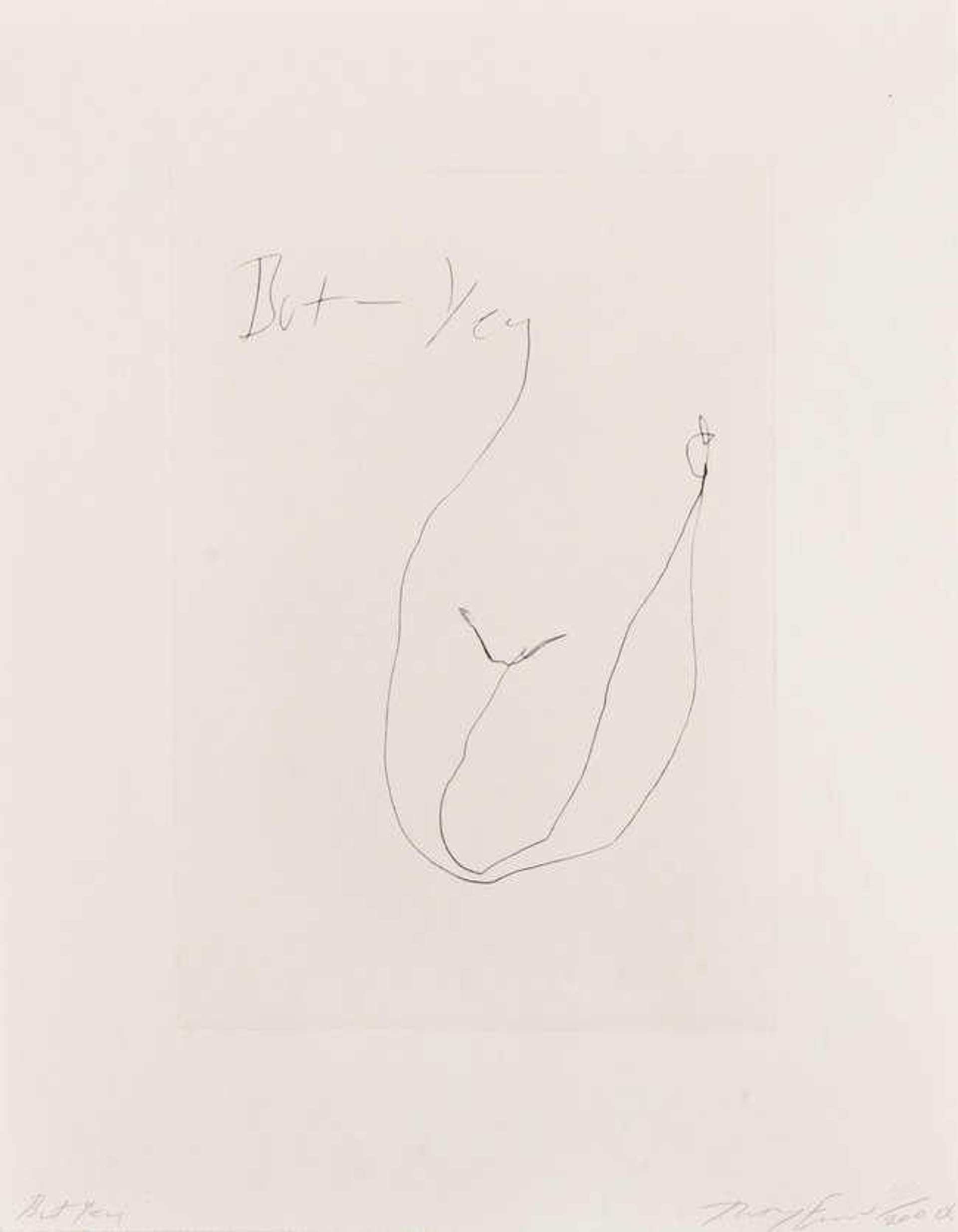 Tracey Emin: But Yeh - Signed Print