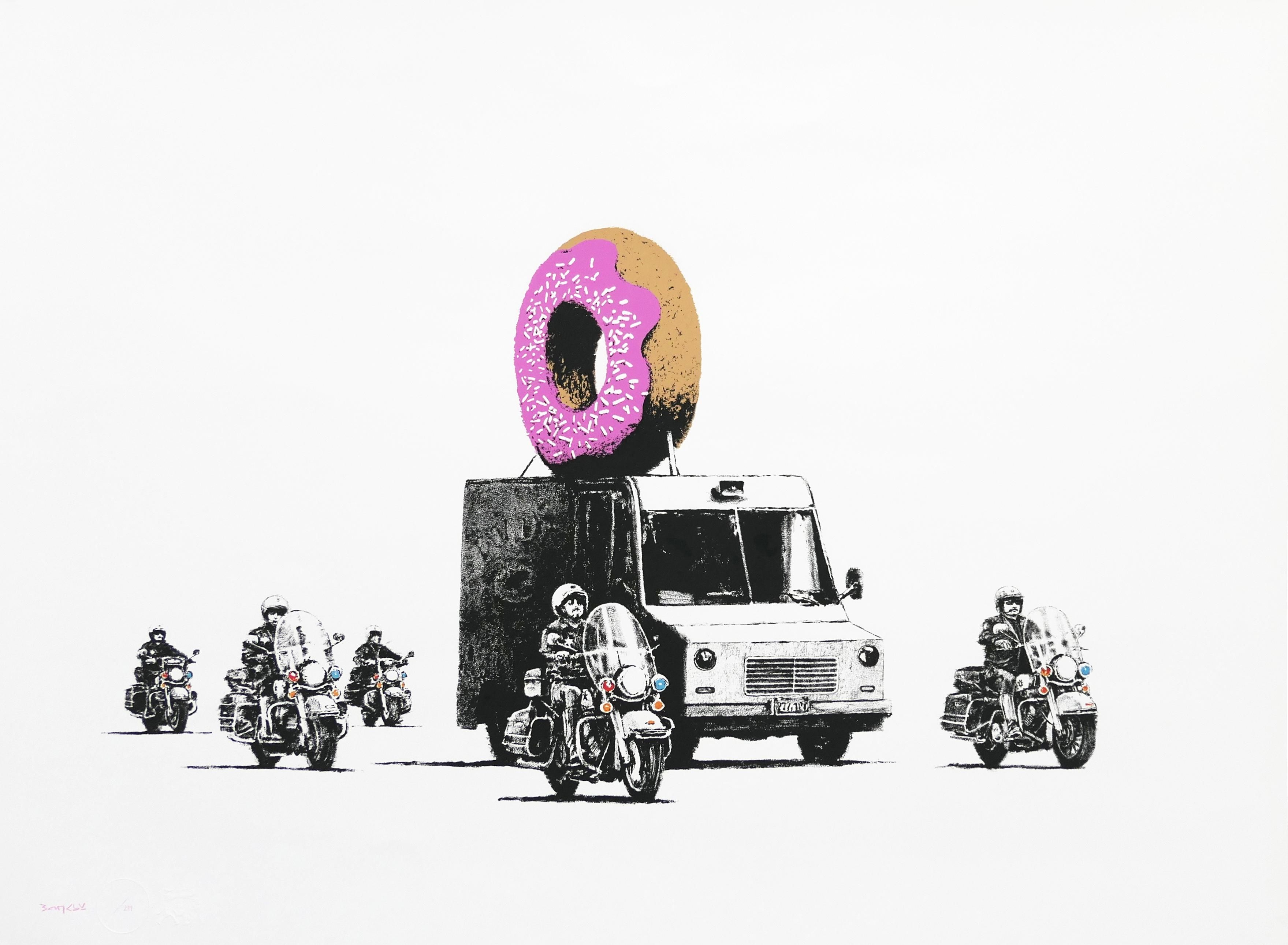 Donuts by Banksy Background & Meaning - MyArtBroker