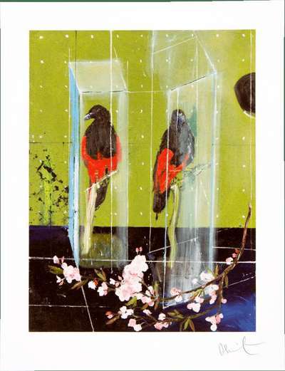 Two Parrots (small) - Signed Print by Damien Hirst 2012 - MyArtBroker