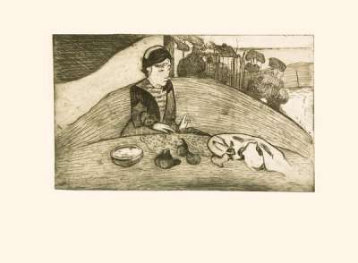 La Femme Aux Figues - Signed Print by Paul Gauguin 1894 - MyArtBroker
