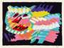 Karel Appel: Pink Cat - Signed Print