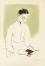 Helene Schjerfbeck: Konfirmanden (Andakt) - Signed Print