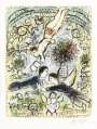 Marc Chagall: Le Ciel - Signed Print