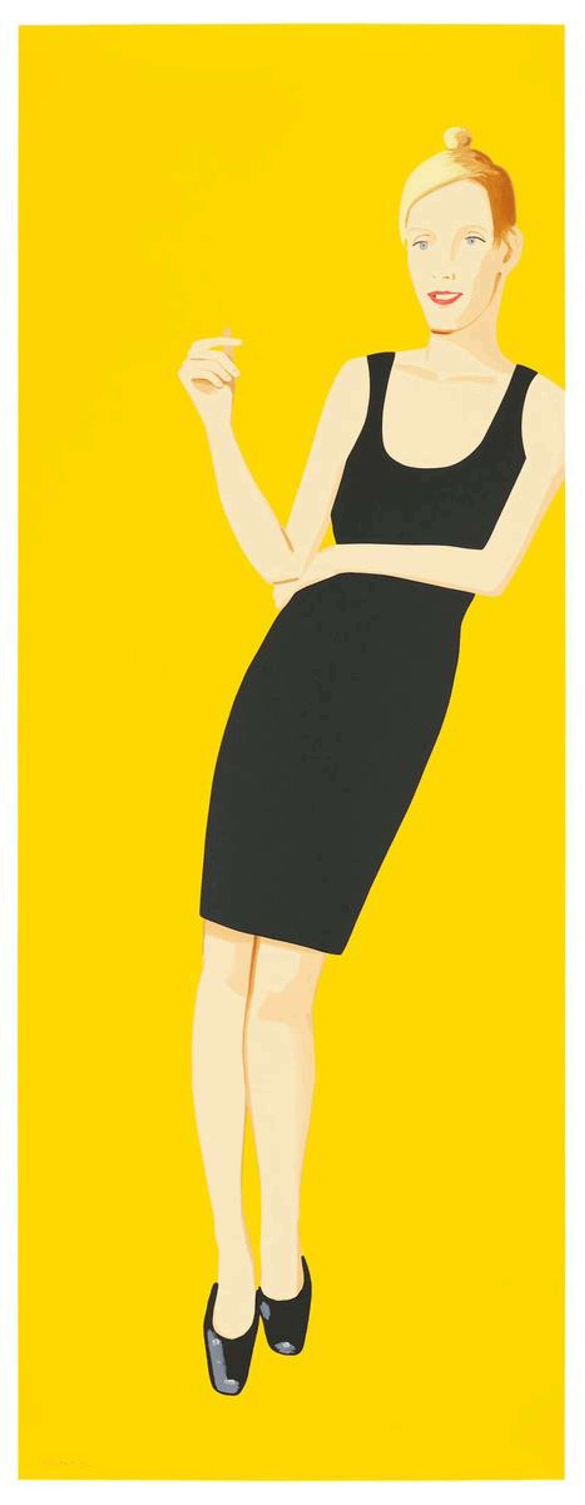 Black Dress (Oona) - Signed Print by Alex Katz 2015 - MyArtBroker