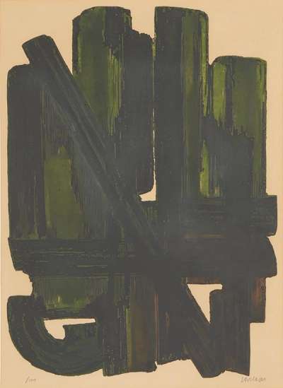 Eau-Forte VIII - Signed Print by Pierre Soulages 1957 - MyArtBroker