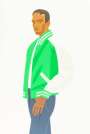 Alex Katz: Green Jacket - Signed Print