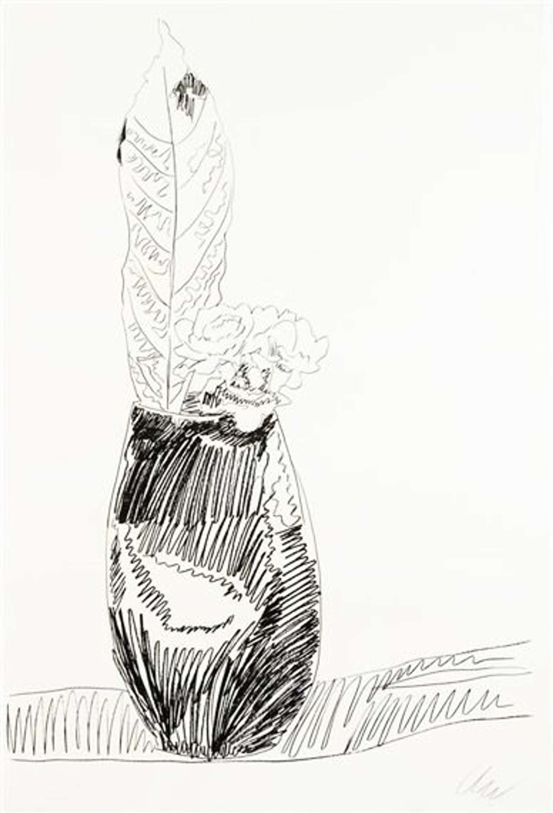 Flowers (black and white) (F. & S. II.105) by Andy Warhol