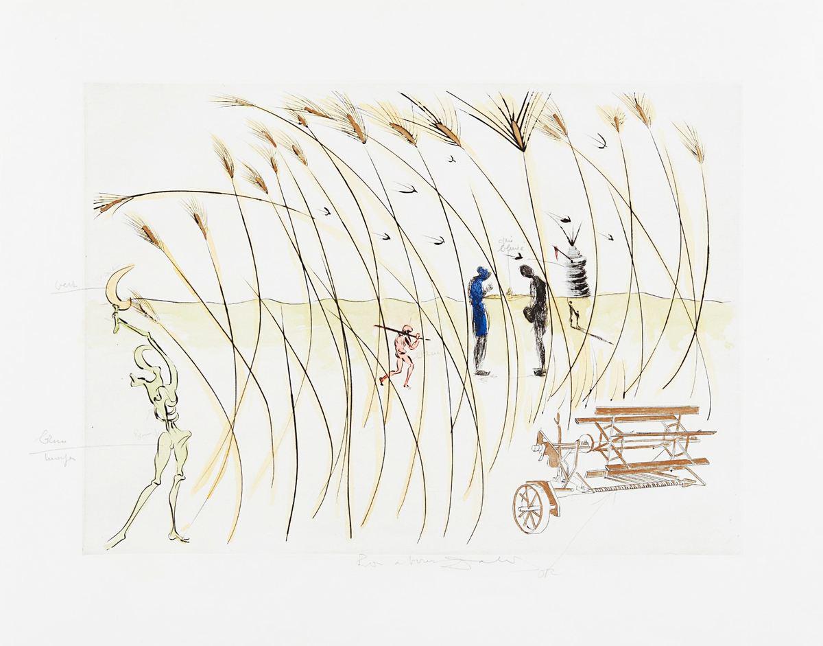 Salvador Dali Moïse Et Le Monothéisme (portfolio) (Signed