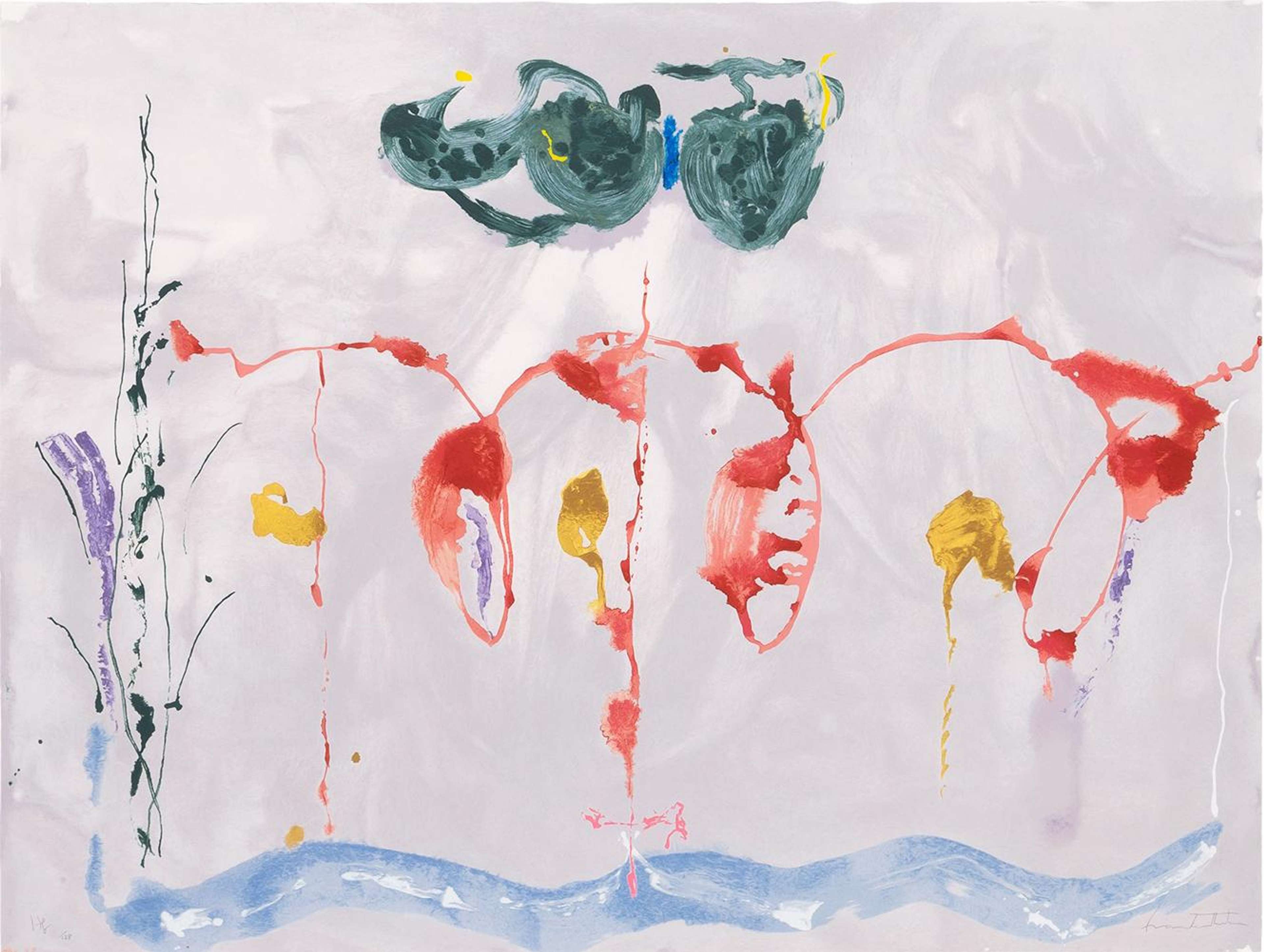 Aerie - Signed Print by Helen Frankenthaler 2009 - MyArtBroker