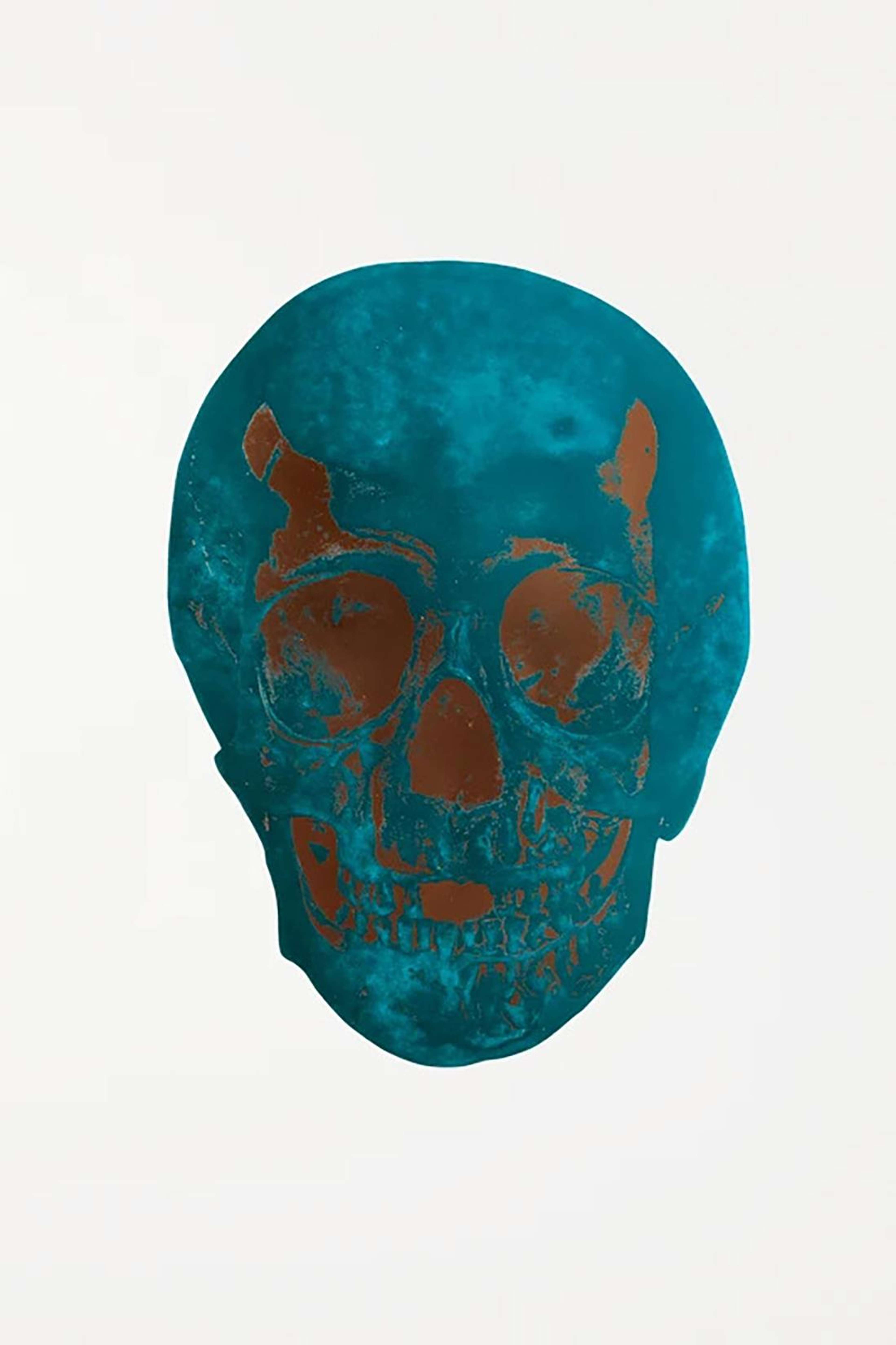 The Dead (turquoise, panama copper) - Signed Print