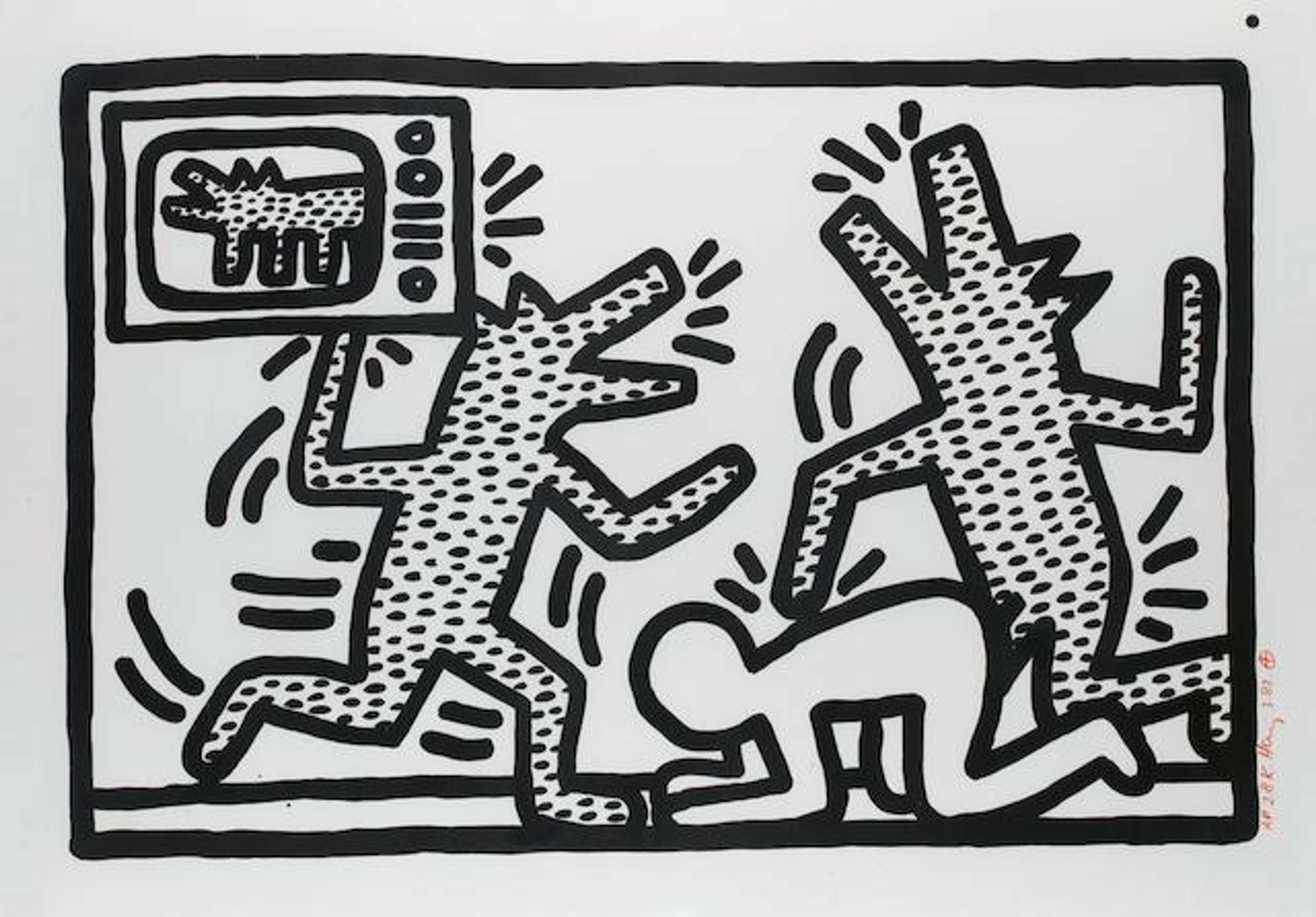 Barking Dogs by Keith Haring