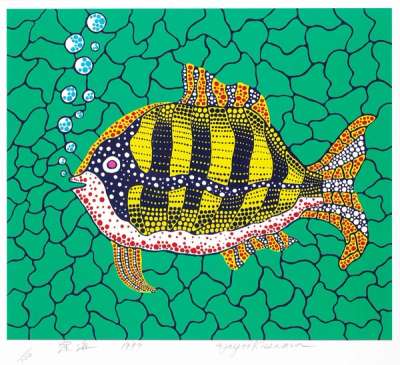 Depths Of The Sea - Signed Print by Yayoi Kusama 1989 - MyArtBroker