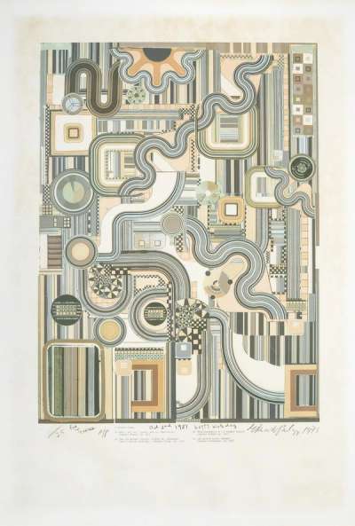 Calcium Light Night 1 - Signed Print by Eduardo Paolozzi 1977 - MyArtBroker