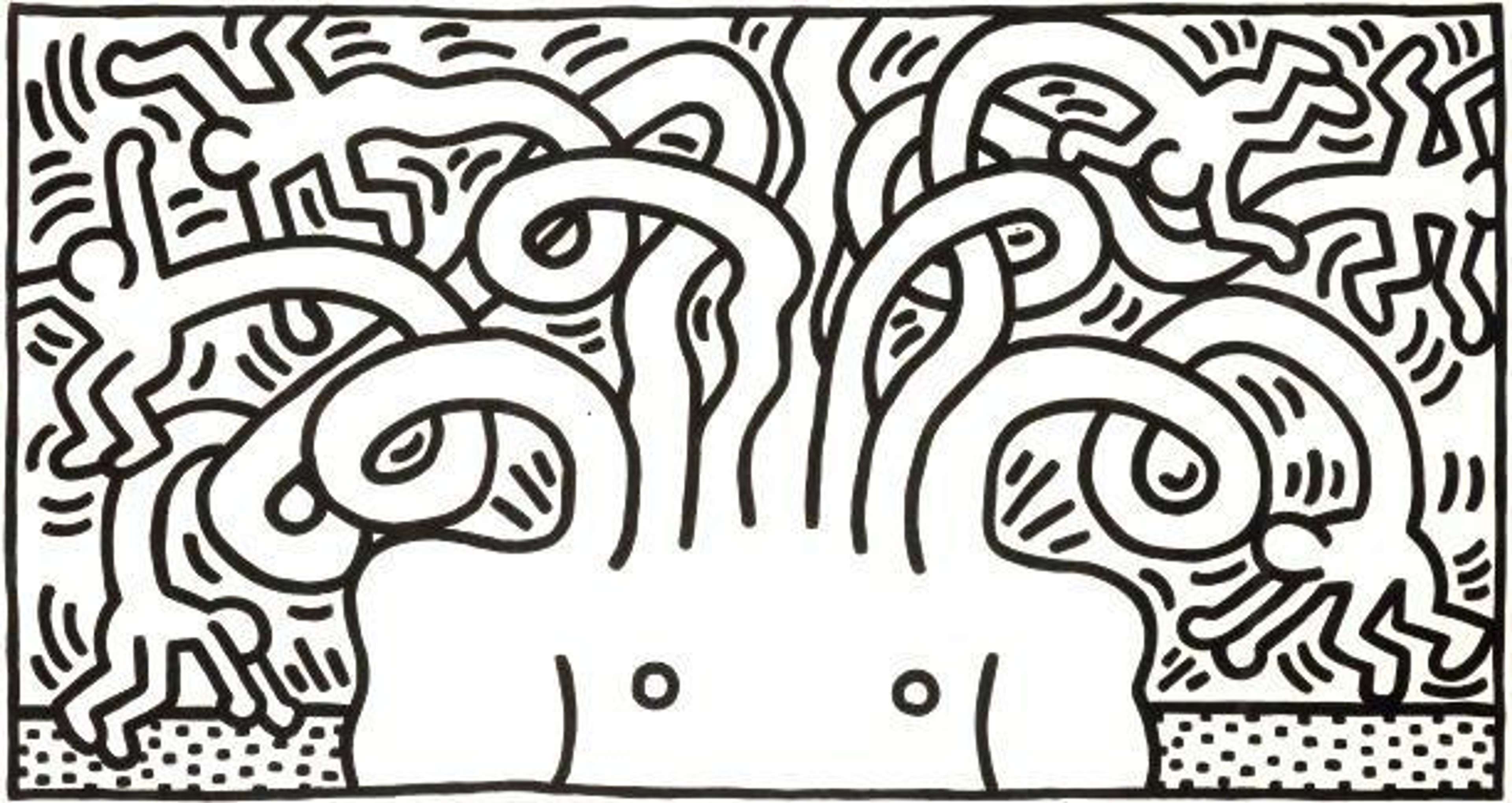 Medusa Head by Keith Haring - MyArtBroker 