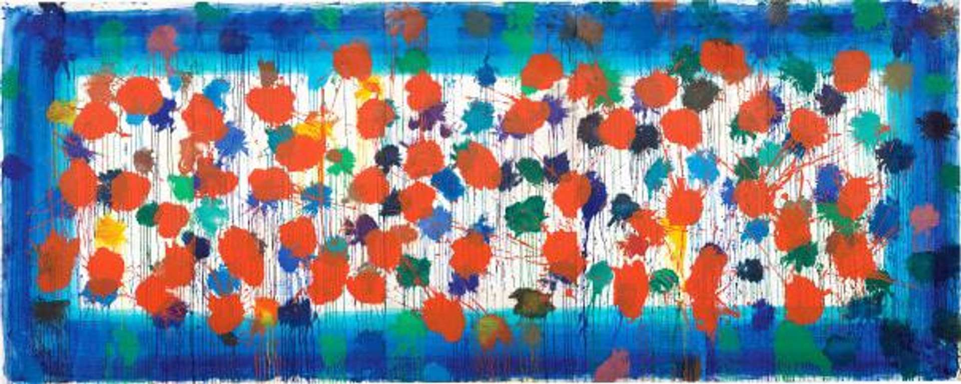 Howard Hodgkin: As Time Goes By (blue) - Signed Print