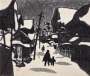 Saito Kiyoshi: Winter In Aizu (C) - Signed Print