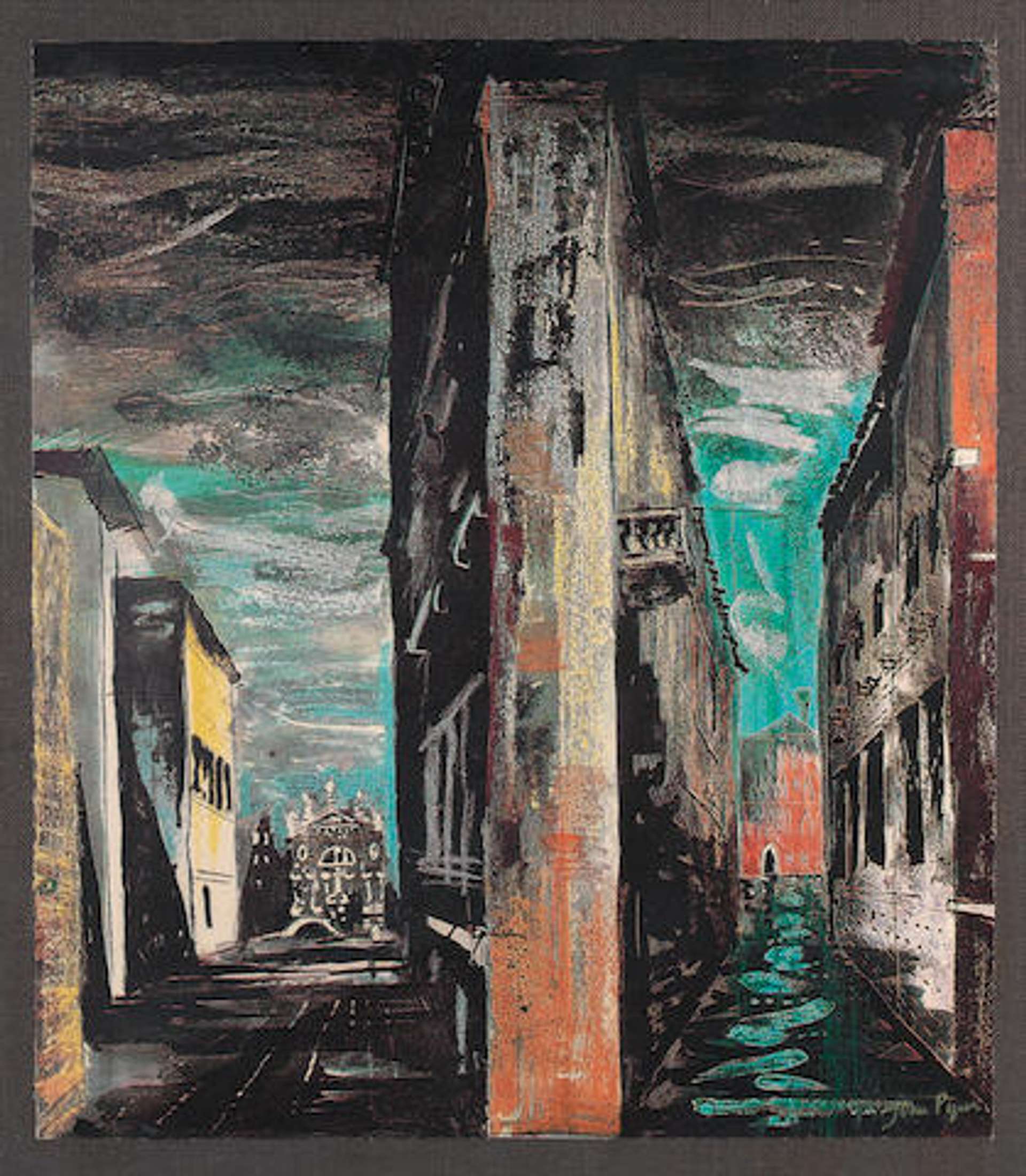 Death In Venice VII - Signed Print by John Piper 1973 - MyArtBroker