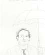 David Hockney: Peter At Odins - Signed Print