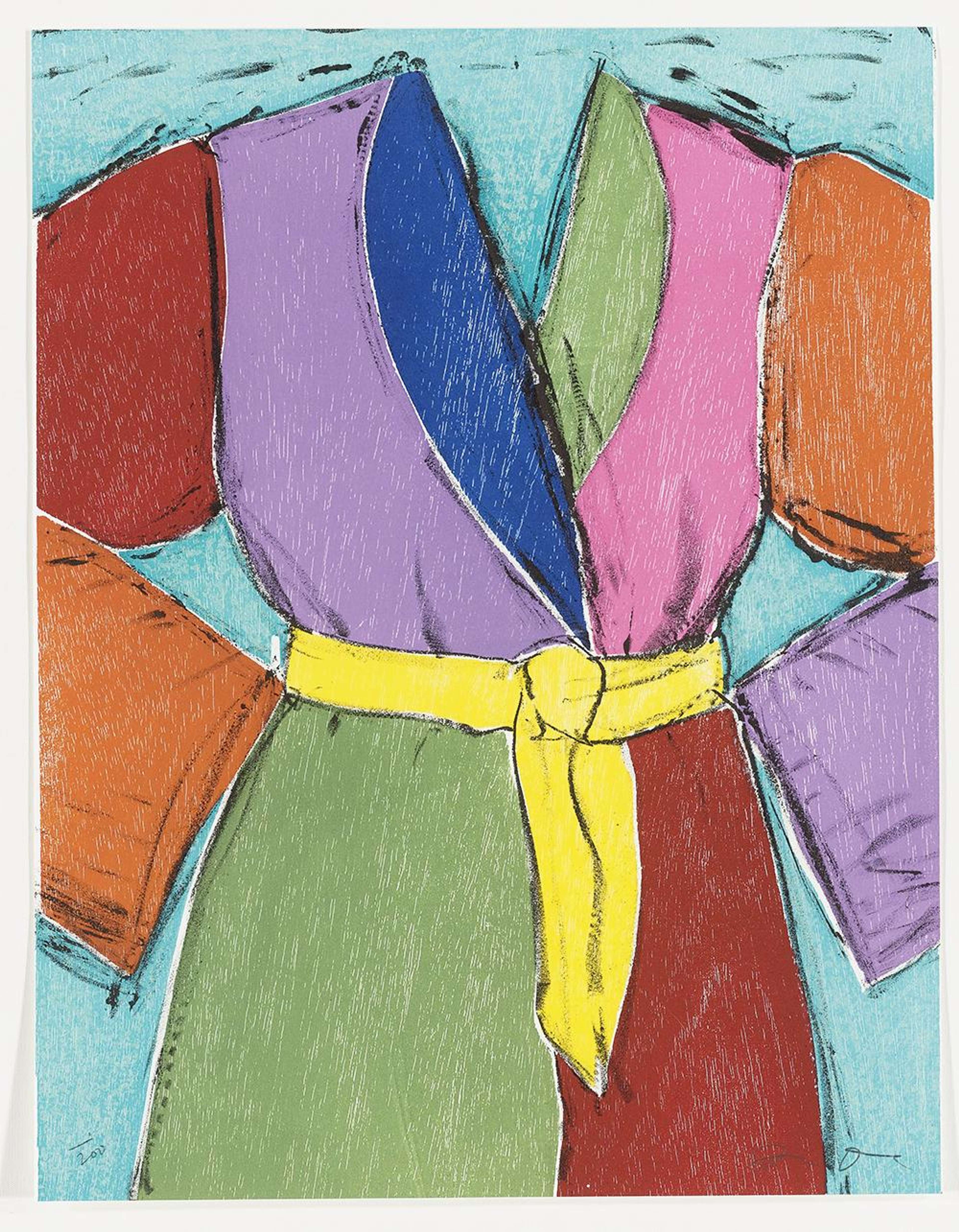 The Yellow Belt - Signed Print by Jim Dine 2005 - MyArtBroker