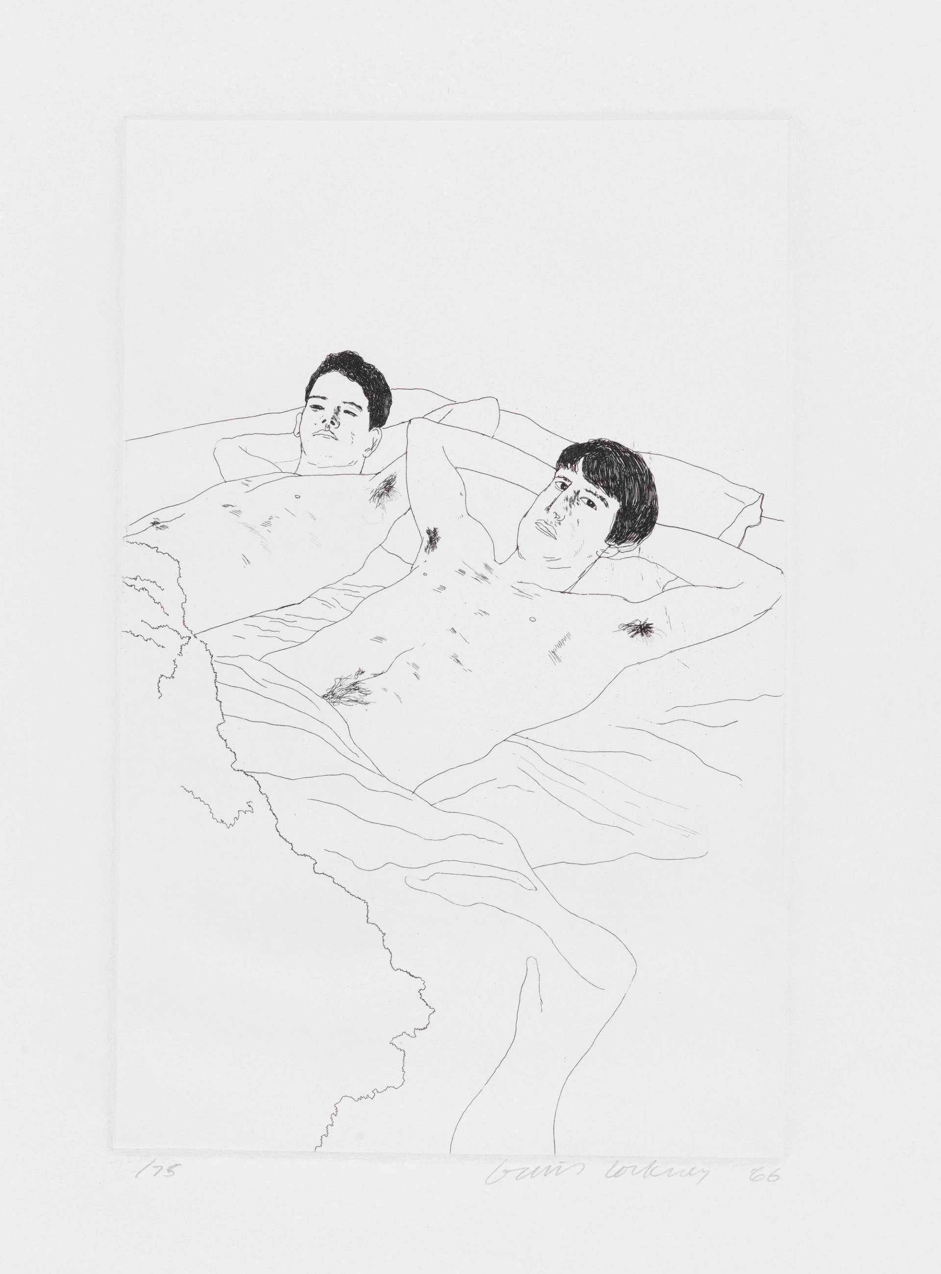 In Despair - Signed Print by David Hockney 1966 - MyArtBroker