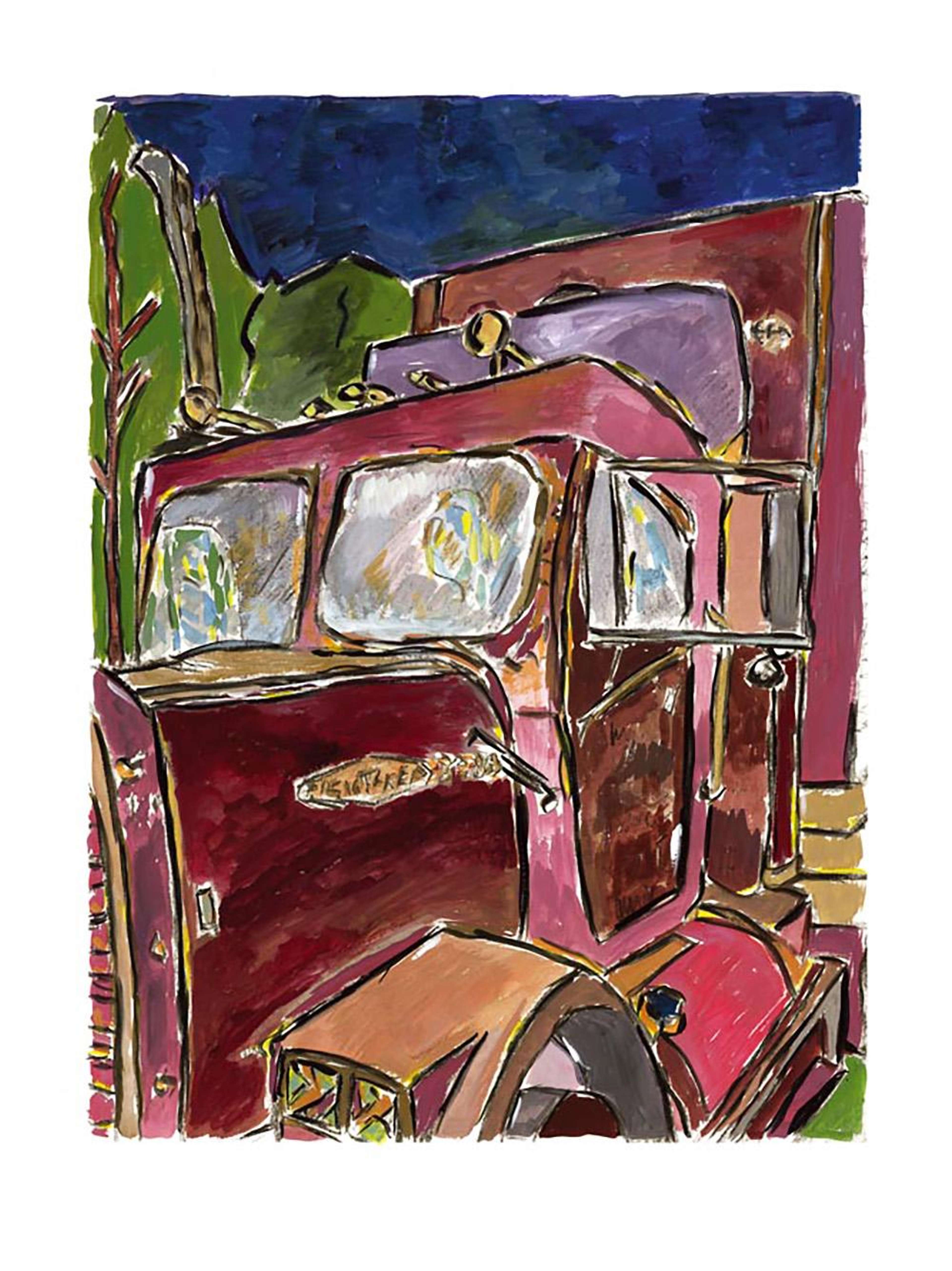 Truck (2008) - Signed Print by Bob Dylan 2008 - MyArtBroker