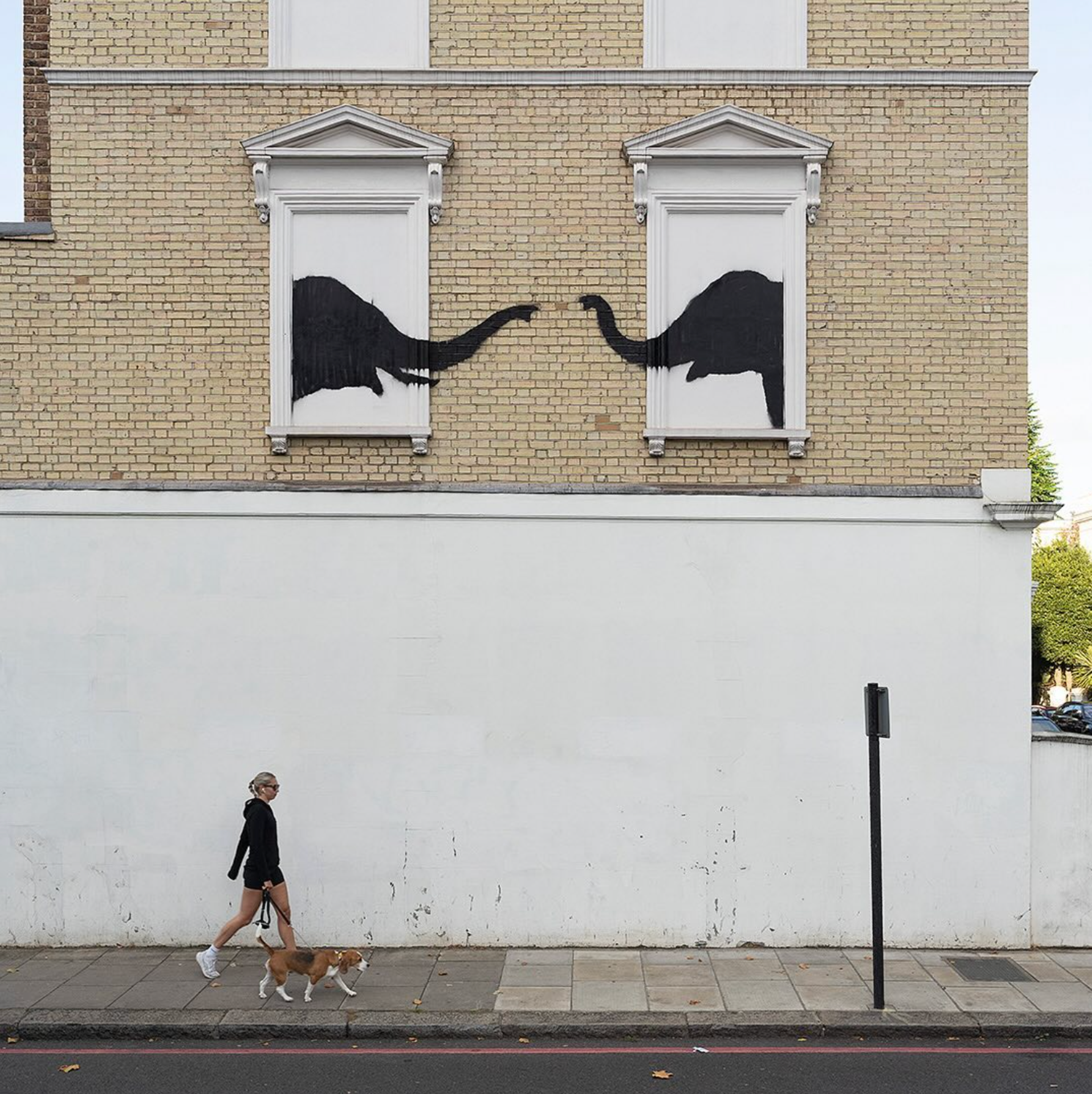 Banksy's elephants