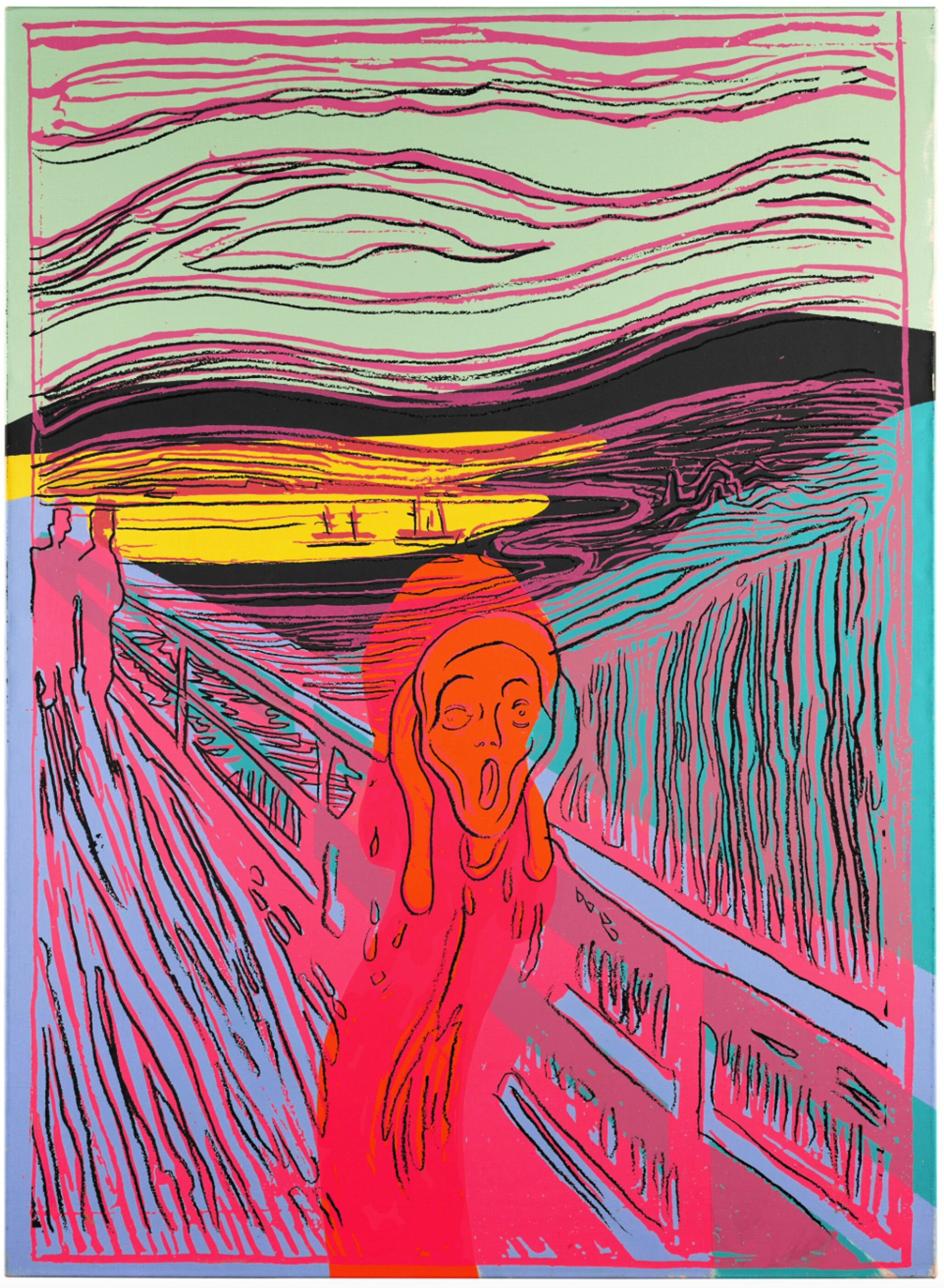 The Scream (after Munch) by Andy Warhol - Sotheby's 