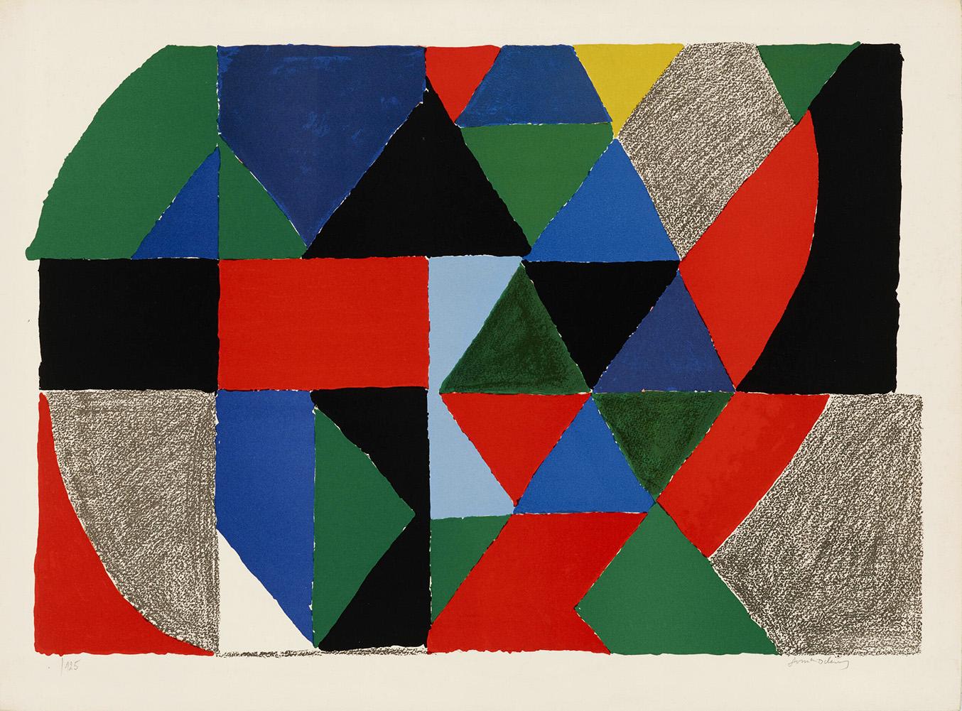 Sonia Delaunay Polyphonie (Signed Print) 1975 | MyArtBroker