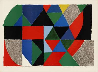 Polyphonie - Signed Print by Sonia Delaunay 1975 - MyArtBroker