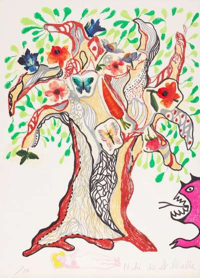 L'Arbre De Vie - Signed Print by Niki de Saint Phalle 1970 - MyArtBroker