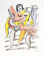 Fernand Leger: Le French Cancan - Signed Print