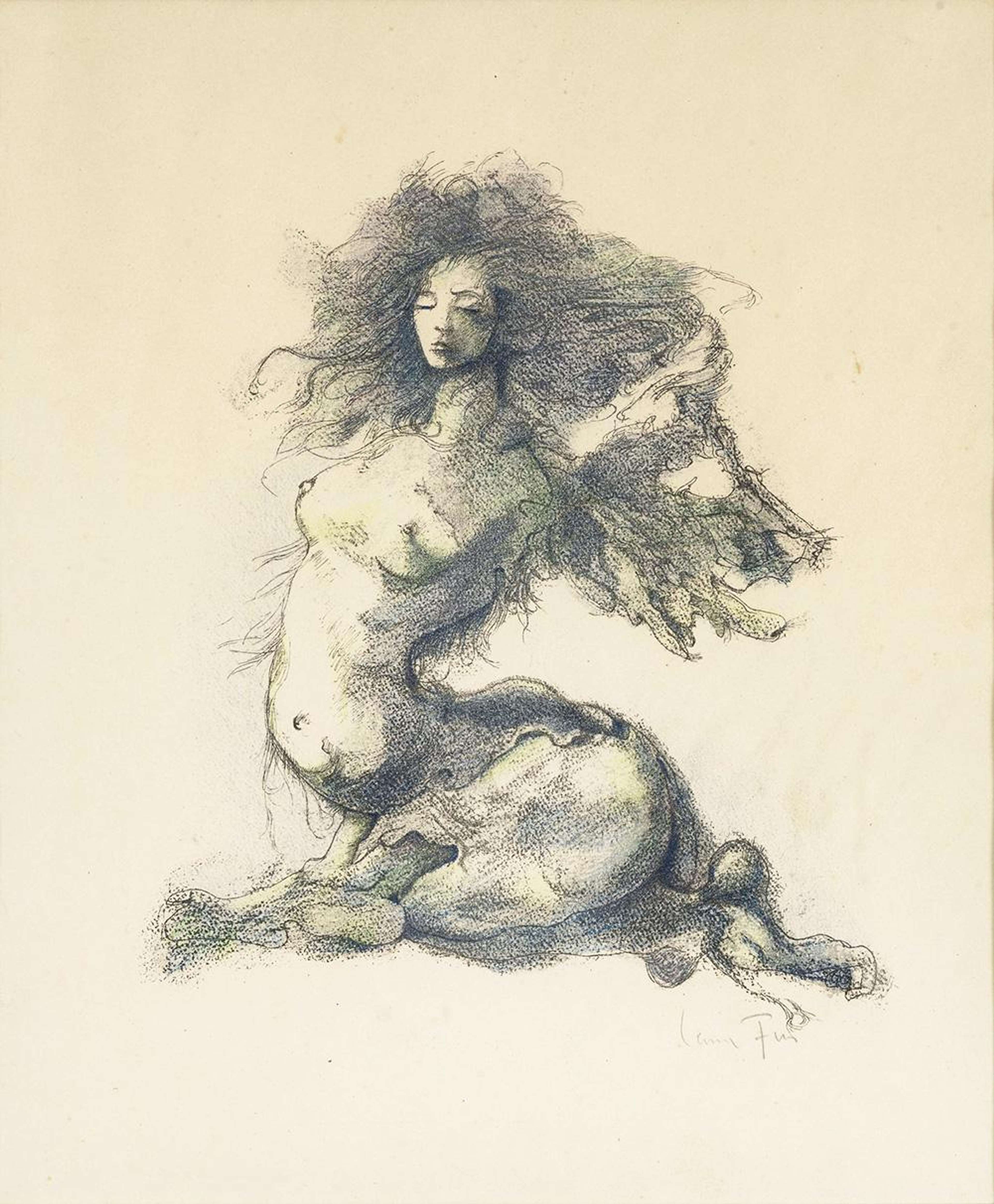 Étude De Sphinge - Signed Print by Leonor Fini 1980 - MyArtBroker