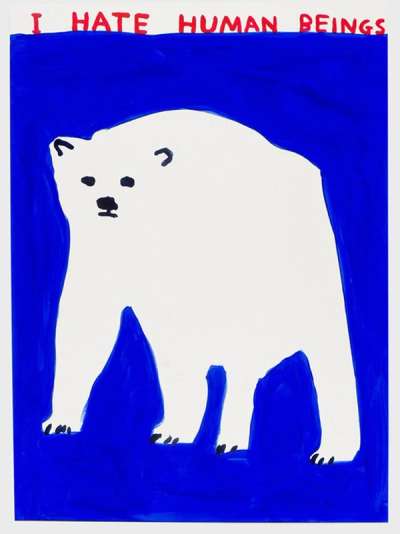 I Hate Humans - Signed Print by David Shrigley 2022 - MyArtBroker