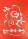 Joan Miró: Chevauchée – Rouge Et Brun - Signed Print