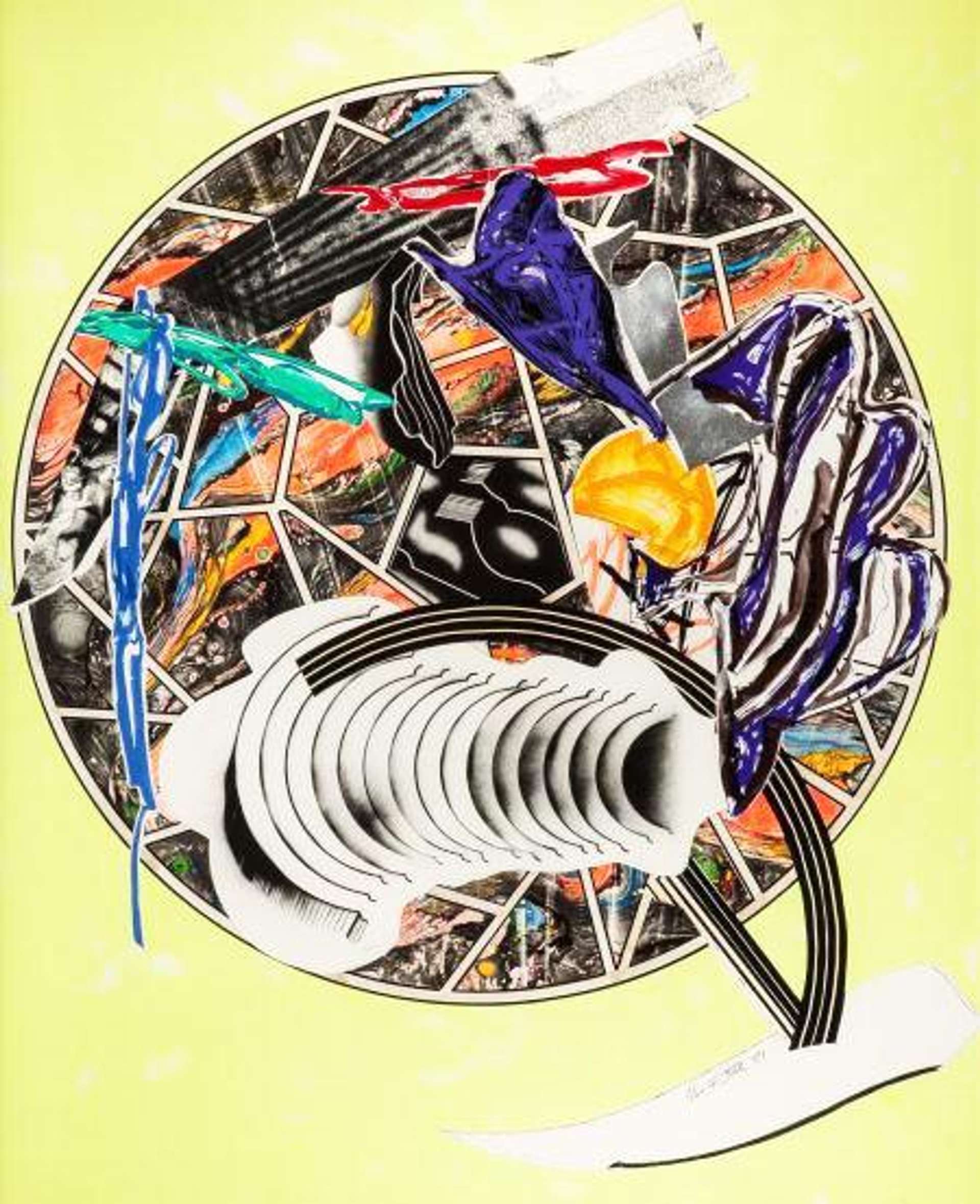 The Whale As A Dish - Signed Print by Frank Stella 1989 - MyArtBroker