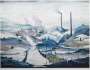 L S Lowry: Industrial Panorama - Signed Print