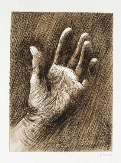 The Artist's Hand V - Signed Print by Henry Moore 1980 - MyArtBroker