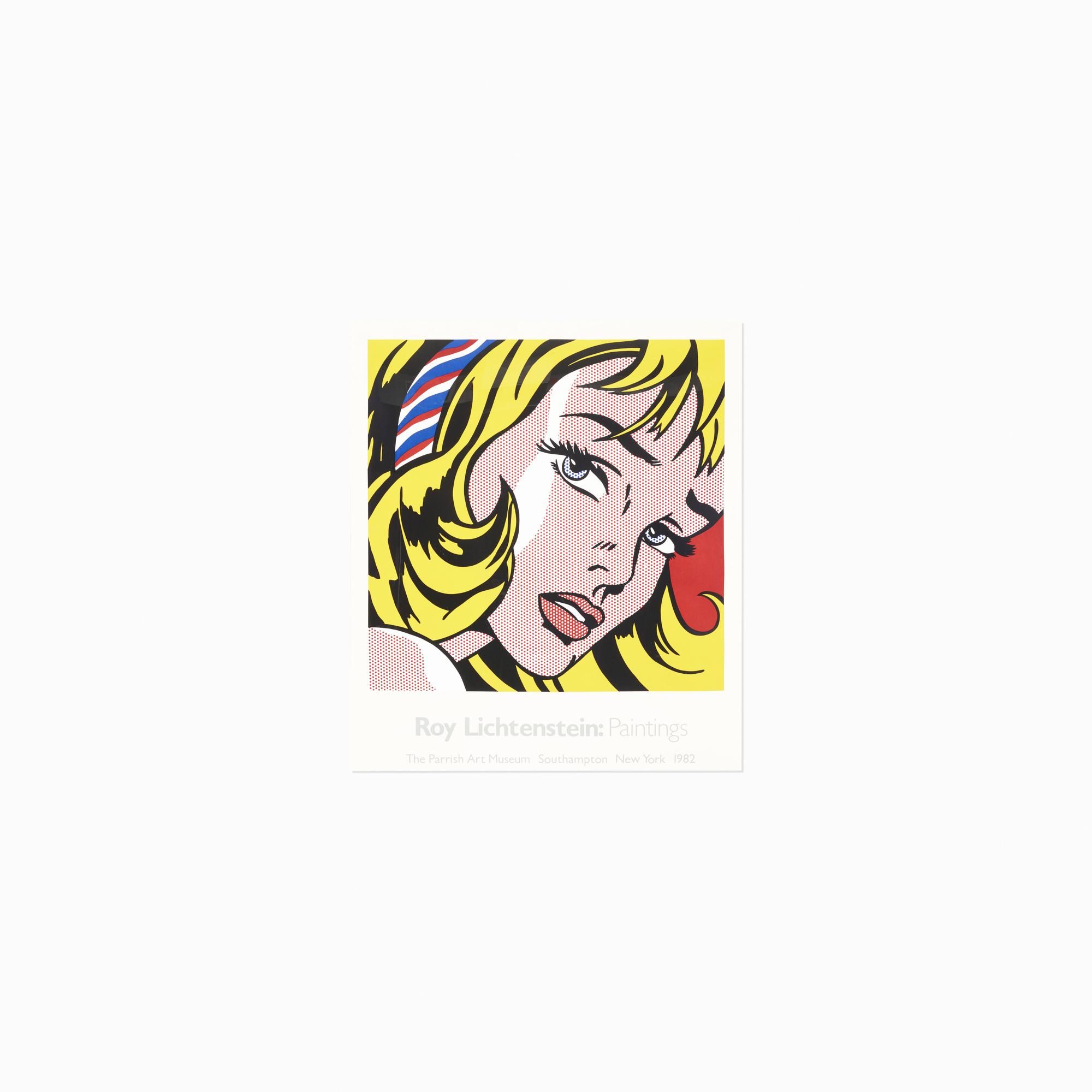 Roy Lichtenstein Poster For The Parrish Art Museum (Signed Print