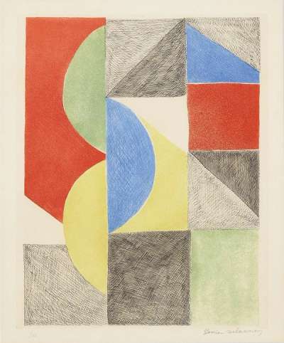 Venise - Signed Print by Sonia Delaunay 1969 - MyArtBroker